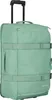 A green Travelite suitcase with wheels and a retractable handle. Náhled obrázku produktu