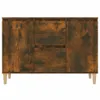vidaXL Sideboard Räuchereiche 103,5x35x70 cm Holzwerkstoff Produktbild-Vorschau 4