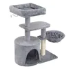 A multi-level cat tree with a scratching post, a hideaway, and several platforms and perches. Náhled obrázku produktu