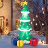 COSTWAY Weihnachtsbaum selbstaufblasend 180cm mit Produktbild-Vorschau 2