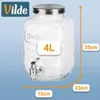 Vilde | Distributore di bevande con rubinetto - 4 litri - Anteprima dell’immagine prodotto 5