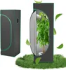 QEENTOE Groeitent, 40x40x120 cm, kweekkast voor groenten en Productafbeelding-voorbeeld 1