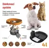 Dávkovač krmiva Pet Care, 4 l, černý Náhled obrázku produktu