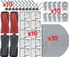 A collage of cleaning accessories for a robot vacuum cleaner. Anteprima dell’immagine prodotto