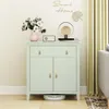 HOMCOM Buffet salon, meuble de rangement avec tiroir, Voir les images du produit 2
