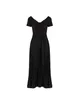 Guess Kleider Unifarbenes Sweater-Plisseekleid ERYNN mit Produktbild-Vorschau 4