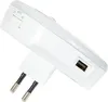 A white LED night light with a USB port and a switch is shown against a white background. Produktbild-Vorschau