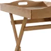 Tabletttisch BON APPETIT braun Holz mit Aufdruck Produktbild-Vorschau 7