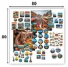 Anwicar Magnettafel - Magnetische Pinnwand 80x80 cm - Weiß Produktbild-Vorschau 2