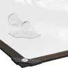 vidaXL Telone trasparente con occhielli 4x4 m in Anteprima dell’immagine prodotto 3