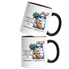 Es gibt so viele Möhren Hase Tasse Schwarz Fun Beziehung Produktbild-Vorschau 2