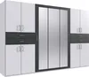 Armoire Taiga Armoire à portes battantes avec miroir Voir les images du produit 1
