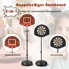 COSTWAY Panier de basket-ball pour enfants avec panneau de Voir les images du produit 3