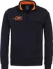 REDMOND Troyer-Sweatshirt Dunkelblau bestickt 3XL Regular Produktbild-Vorschau 1