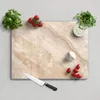 DEQORI Schneidebrett Glas 40x30 cm 'Helle Marmorfläche' Produktbild-Vorschau 2