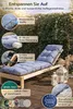 Coussin de chaise longue de jardin Coussin de chaise longue Voir les images du produit 6