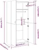 vidaXL Armoire Gris Sonoma 90x52x200 cm Bois composite Voir les images du produit 14