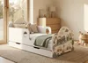 Letto per bambini 140x70 con materasso, cassetto e vano Anteprima dell’immagine prodotto 6