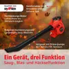 Grafner 3in1 Benzin Laubsauger & Gebläse mit Häcksler 35L Produktbild-Vorschau 2