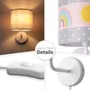 Nachttischlampe Schlafzimmer Tischleuchte Bunt Wandlampe Produktbild-Vorschau 4