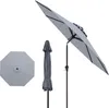 GOPLUS Sonnenschirm, Gartenschirm beidseitig um 35° Produktbild-Vorschau 1