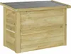 Boîte de rangement VidaXL, couleur naturelle, 80 x 44,5 x Voir les images du produit 1