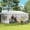 Outsunny Pavillon 5,85 x 2,95m Gartenpavillon, Faltpavillon Produktbild-Vorschau 2