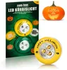 com-four® 2 sztuki lamp LED w kształcie dyni na Halloween - Podgląd zdjęcia produktu 9