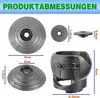 Ersatz-Ballrad + Staubsaugerkopfanschluss für Dyson V10 V11 Produktbild-Vorschau 4