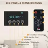 HOMCOM Heizlüfter zur Wandmontage 2000W Keramik-Wandheizung Produktbild-Vorschau 5