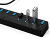 INF Hub USB 3.0 5 Gbps a 7 porte con pulsanti on/off Anteprima dell’immagine prodotto 6