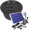 CLGarden Cortenstahl Kugelbrunnen mit Solar Akku Pumpe für Produktbild-Vorschau 5