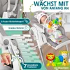 KIDIZ® 3in1 Hochstuhl Kinderhochstuhl inkl. Spielbügel , Produktbild-Vorschau 5