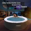 AREBOS Whirlpool gonflable | Ø208cm | 6 personnes | 130 Voir les images du produit 2