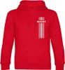 multifanshop Kapuzen Sweatshirt - Mainz - Streifen, rot, Produktbild-Vorschau 1