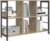 vidaXL Regál Sonoma dub 102 x 32 x 72,5 cm Materiál na báze Náhľad obrázku produktu 2