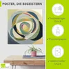 ARTland Poster Durch das Glas II Größe: 40x40 cm Produktbild-Vorschau 2