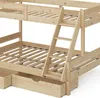 Lit superposé Vitalispa Everest Naturel bois 140x200 / Voir les images du produit 6