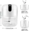 Zwiebelhacker Elektrisch Zerkleinerer 250ML 100ML Mini Produktbild-Vorschau 9