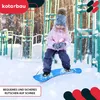 KOTARBAU® Snowboard Enfant PVC 68x20 cm Bleu avec Corde Voir les images du produit 2