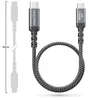 deleyCON 0,30m USB-C auf Micro USB Kabel Ladekabel Produktbild-Vorschau 3