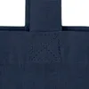 Granatowa torba bawełniana bio 38×42 cm – wytrzymała, Podgląd zdjęcia produktu 4