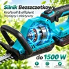 1500W Akumulatorowe nożyce do żywopłotu 21V Brushless, Podgląd zdjęcia produktu 2