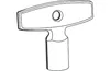 Grohe Atlanta / Eggemann klucz nasadowy 1/2'' chrom - Podgląd zdjęcia produktu 6