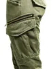 John Doe Stroker Cargo XTM Motorrad Textilhose, oliv, 25 Produktbild-Vorschau 8