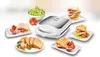 Der UNOLD Sandwich-Toaster Quadro (48480) toastet bis zu vier Sandwiches gleichzeitig, mit antihaftb Anteprima dell’immagine prodotto