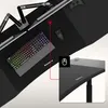 Huzaro Hero 4.6 RGB Gaming Tisch – höhenverstellbar 160x60 Produktbild-Vorschau 6