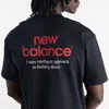 NEW BALANCE Intelligent T-Shirt BEIGE BLACK XXL Produktbild-Vorschau 4