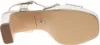 Tamaris Damen Sandalette Gold Silber Metallic Optik Karree Produktbild-Vorschau 11