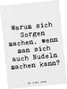 Mr. & Mrs. Panda Postkarte Spruch Gelassenheit in Krisen - Produktbild-Vorschau 1
